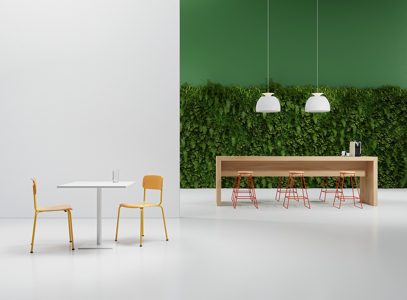 chair stretch leef duo cavaletti furniture studio cgi render product render photorealistic render