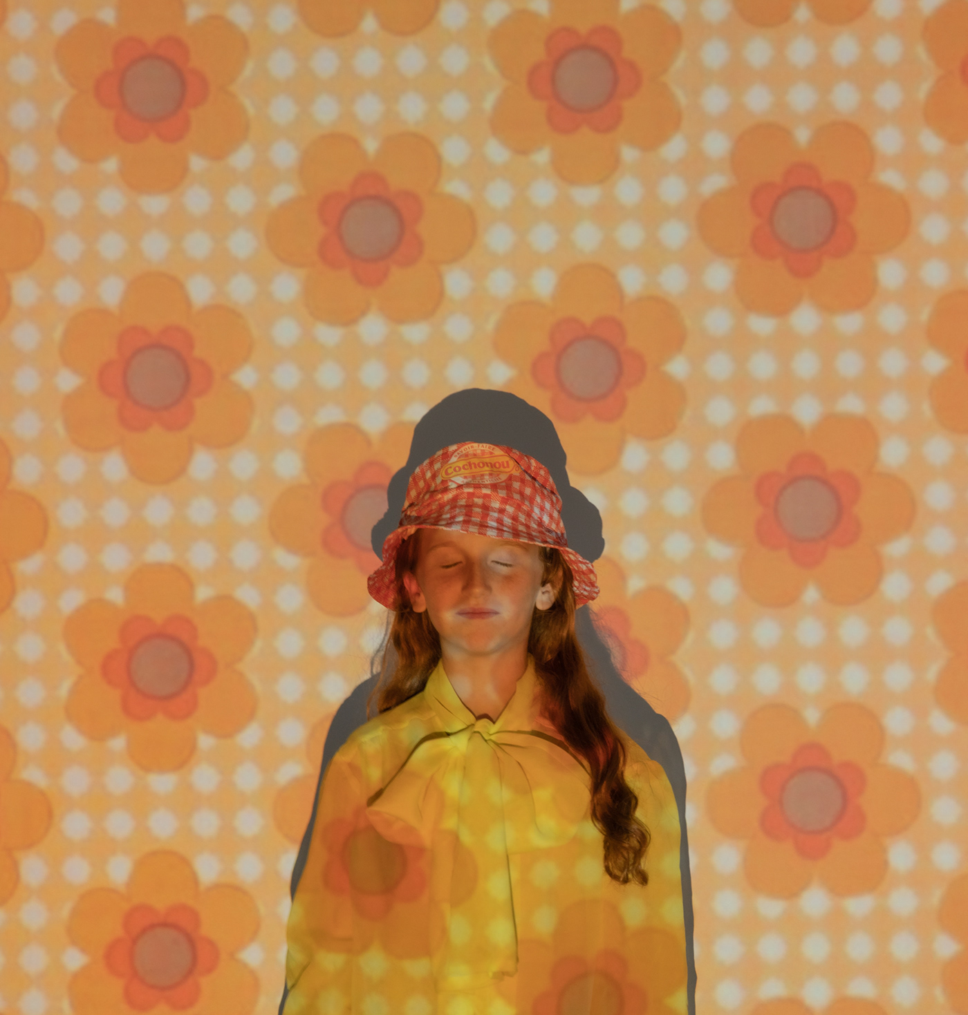 70s colorful kid orange Photography  Projector Retro seventies wallpaper