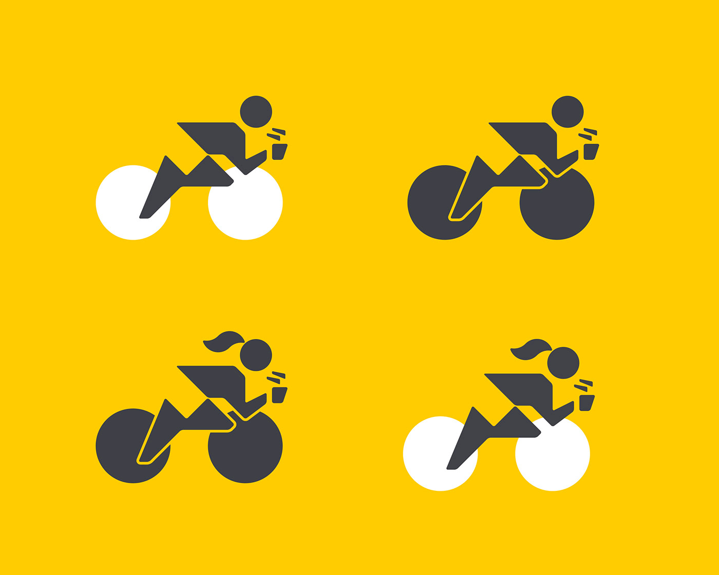 bicyle Bike Cafe brand identity graphic identity Icon identity logo Logo Design print visual identity