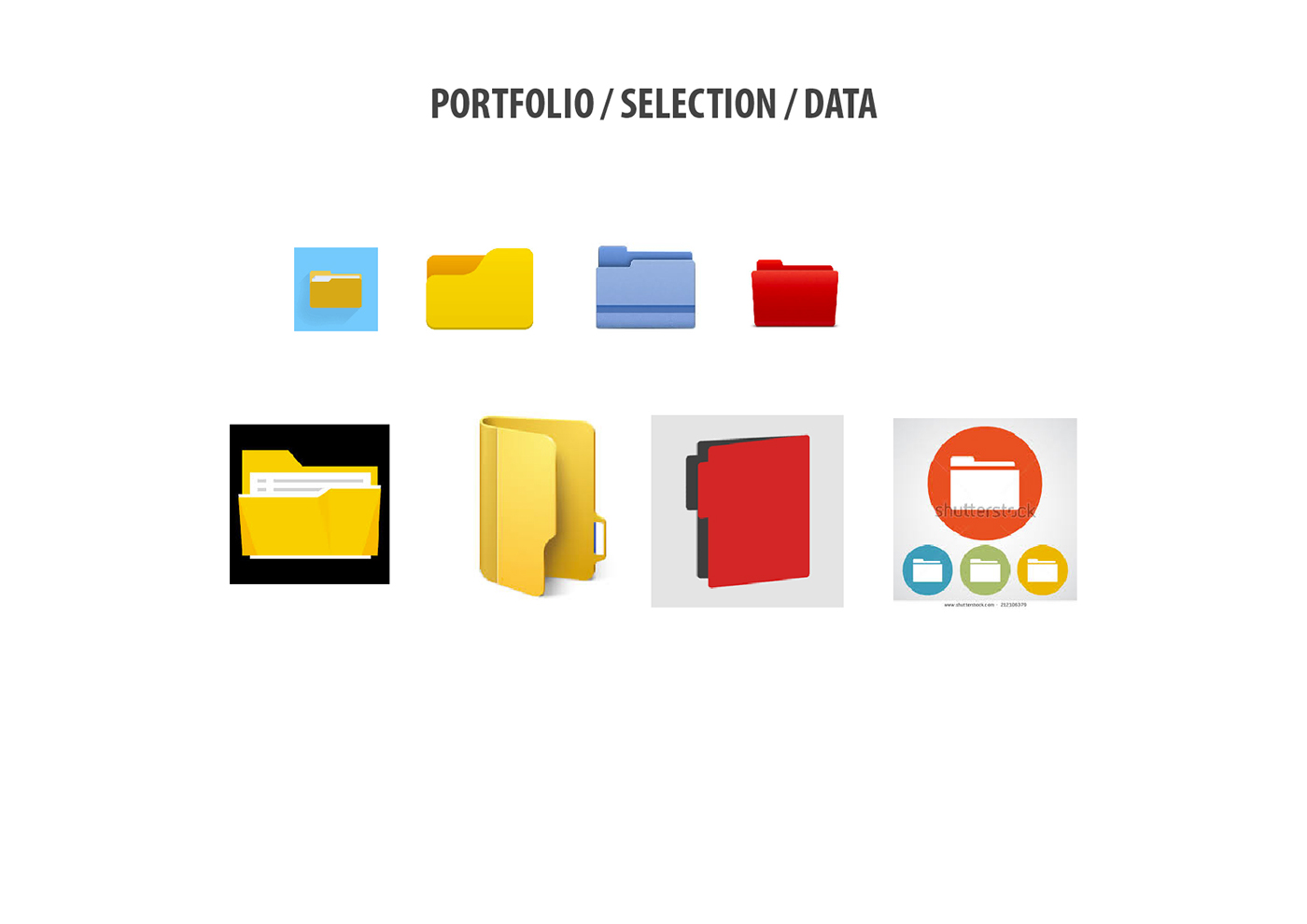logo portfolio selection Logo Design