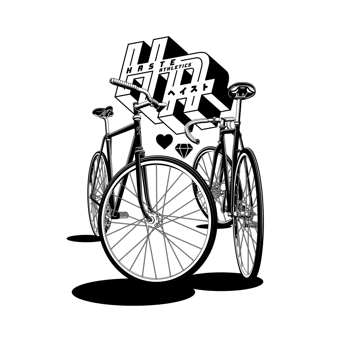bikes branding  brands Clothing design graphic design  ILLUSTRATION  logo Logo Design sports