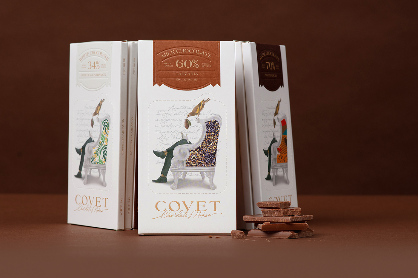 chocolate Sweets Packaging Candy ILLUSTRATION  cacao luxury Layout craftsmanship Nature