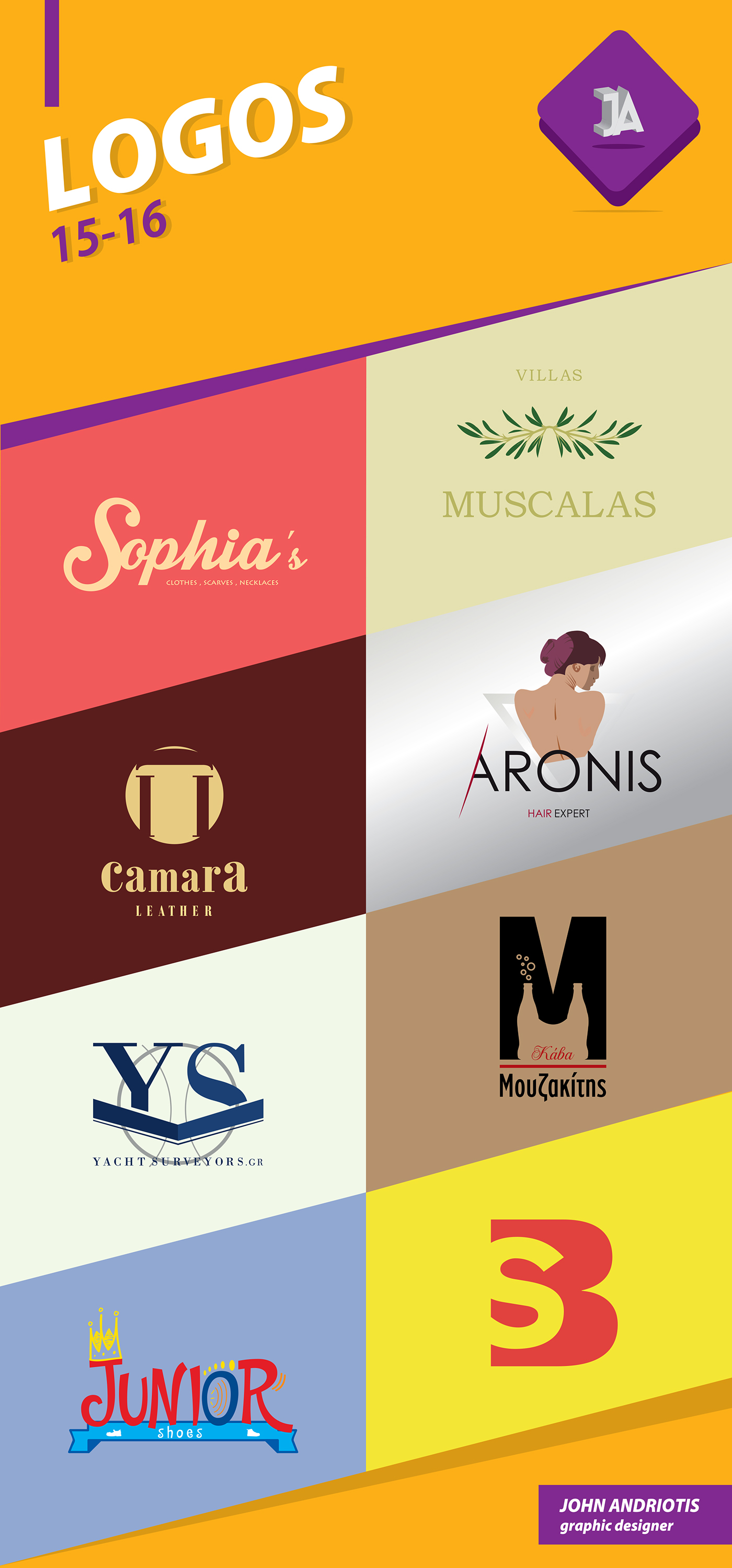 Andriotis Giannis Logos Logotypes 15-16 ja