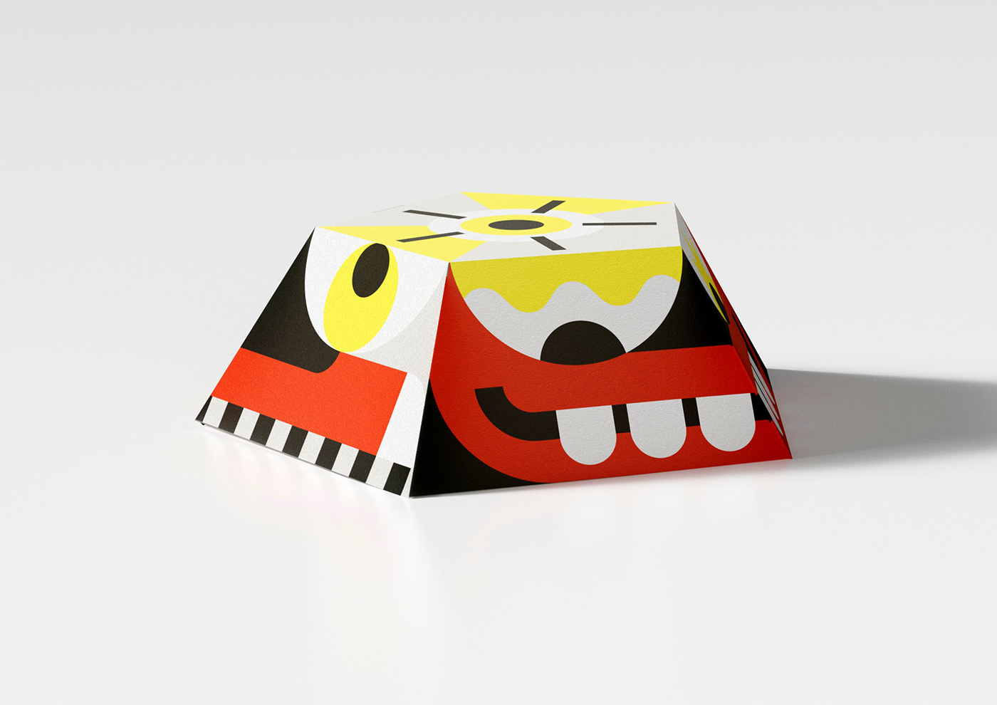 paper craft print Character design  Character toy cartoon digital illustration vector 3D