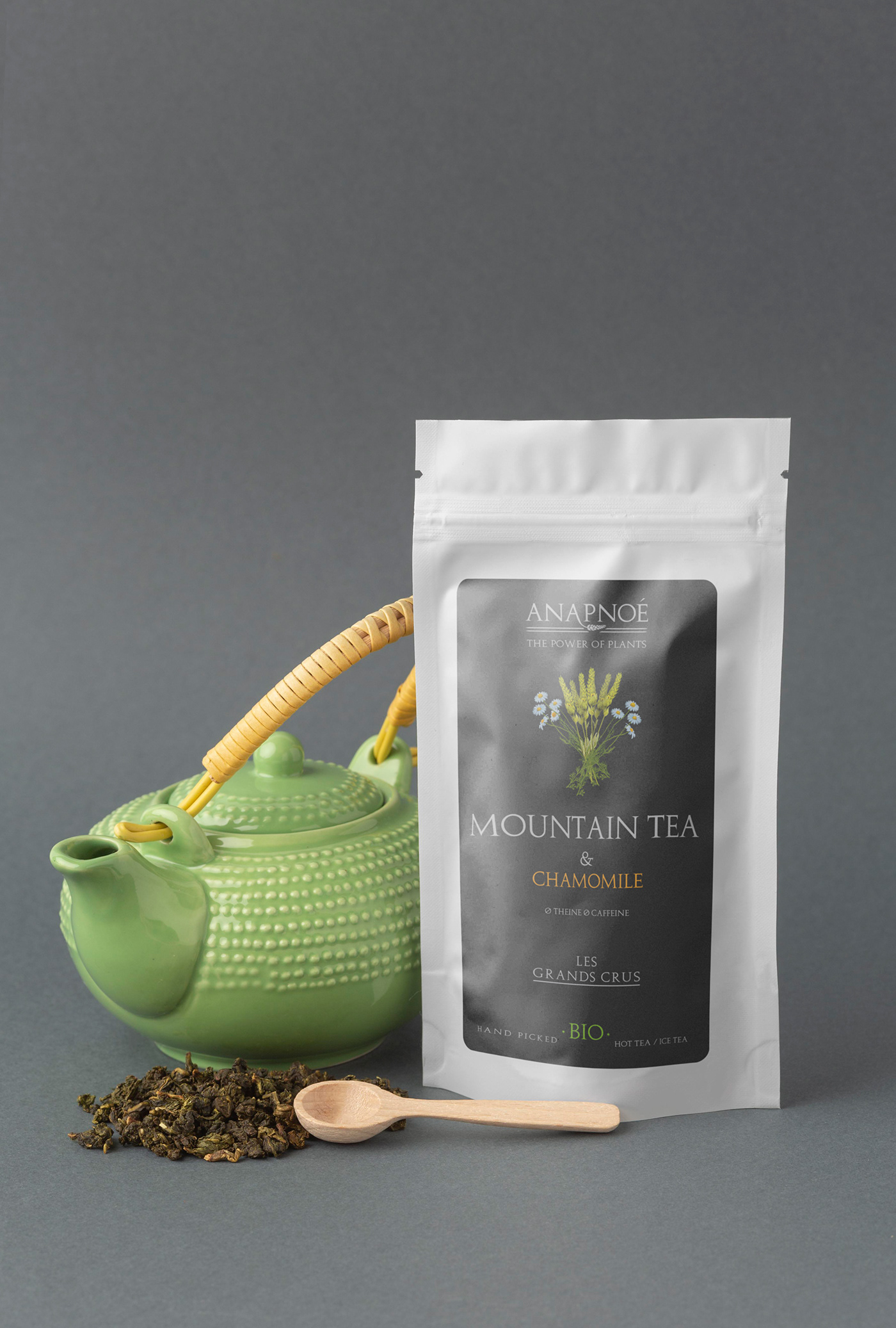 chamomile Label moutain tea Packaging plants tea