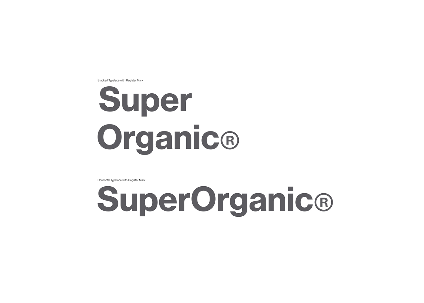 organic circle japan logo identity grid CI VI mark