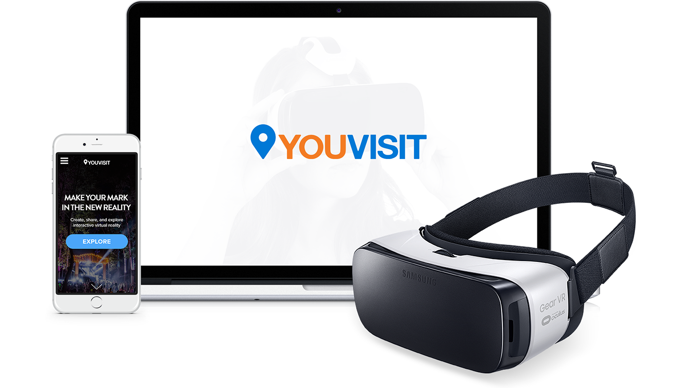 Virtual reality branding  UI ux tech visual design