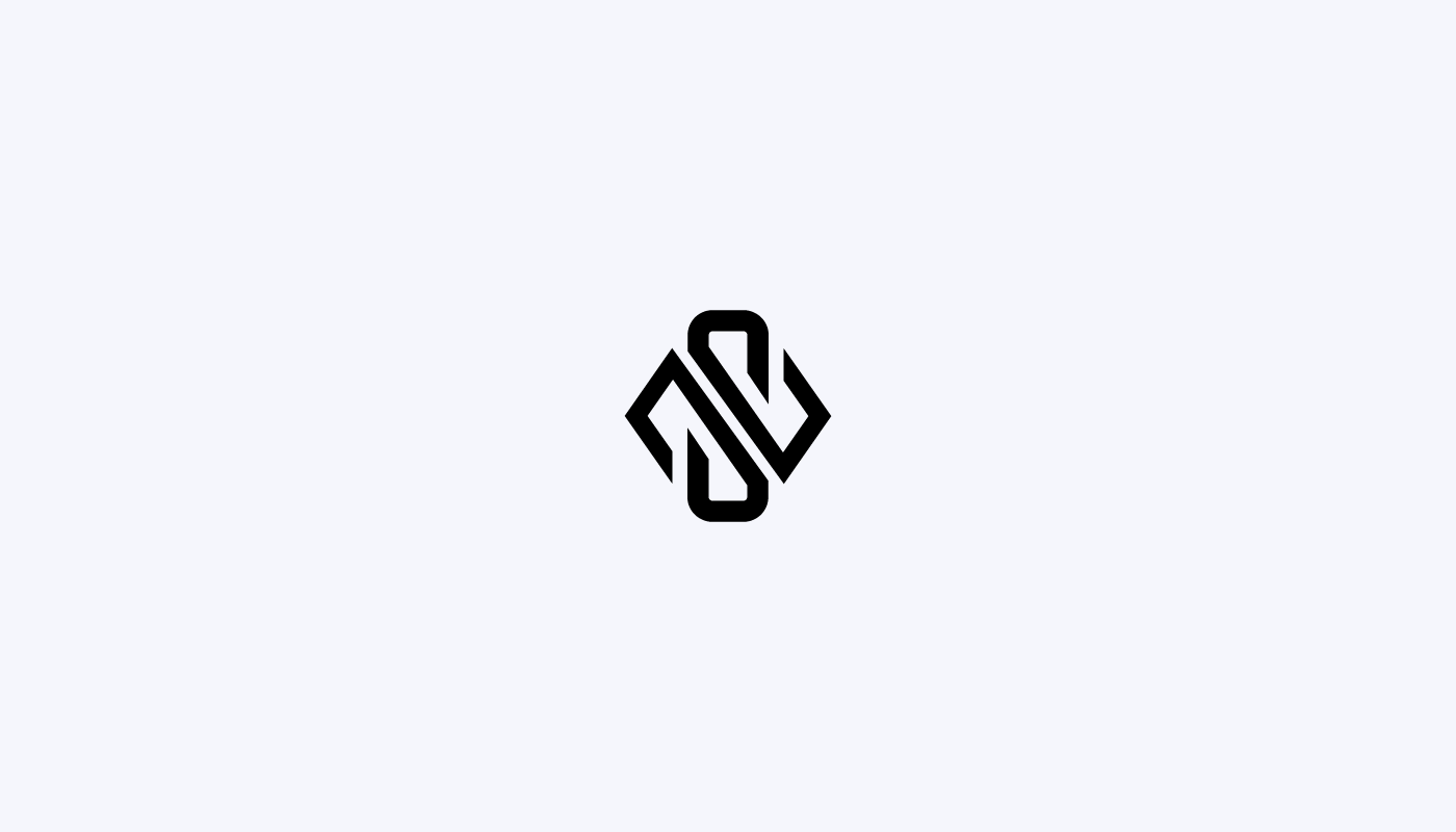 Icon logo lettering monogram mark symbol monograms design modern flat