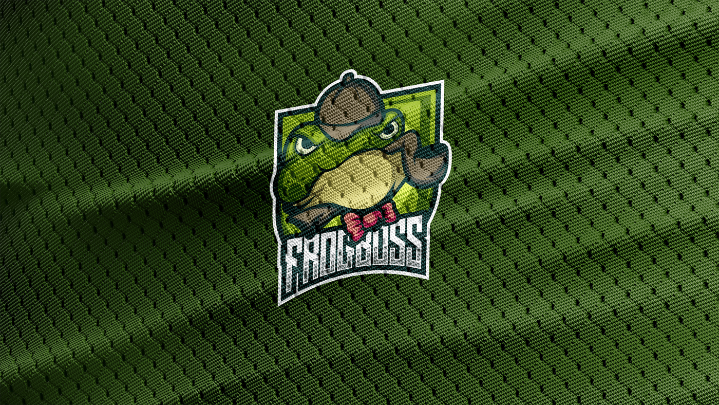 animals Entertainment esports design esports logo  frog frog illustration frog mascot frog vector gamer logo Youtube Channel