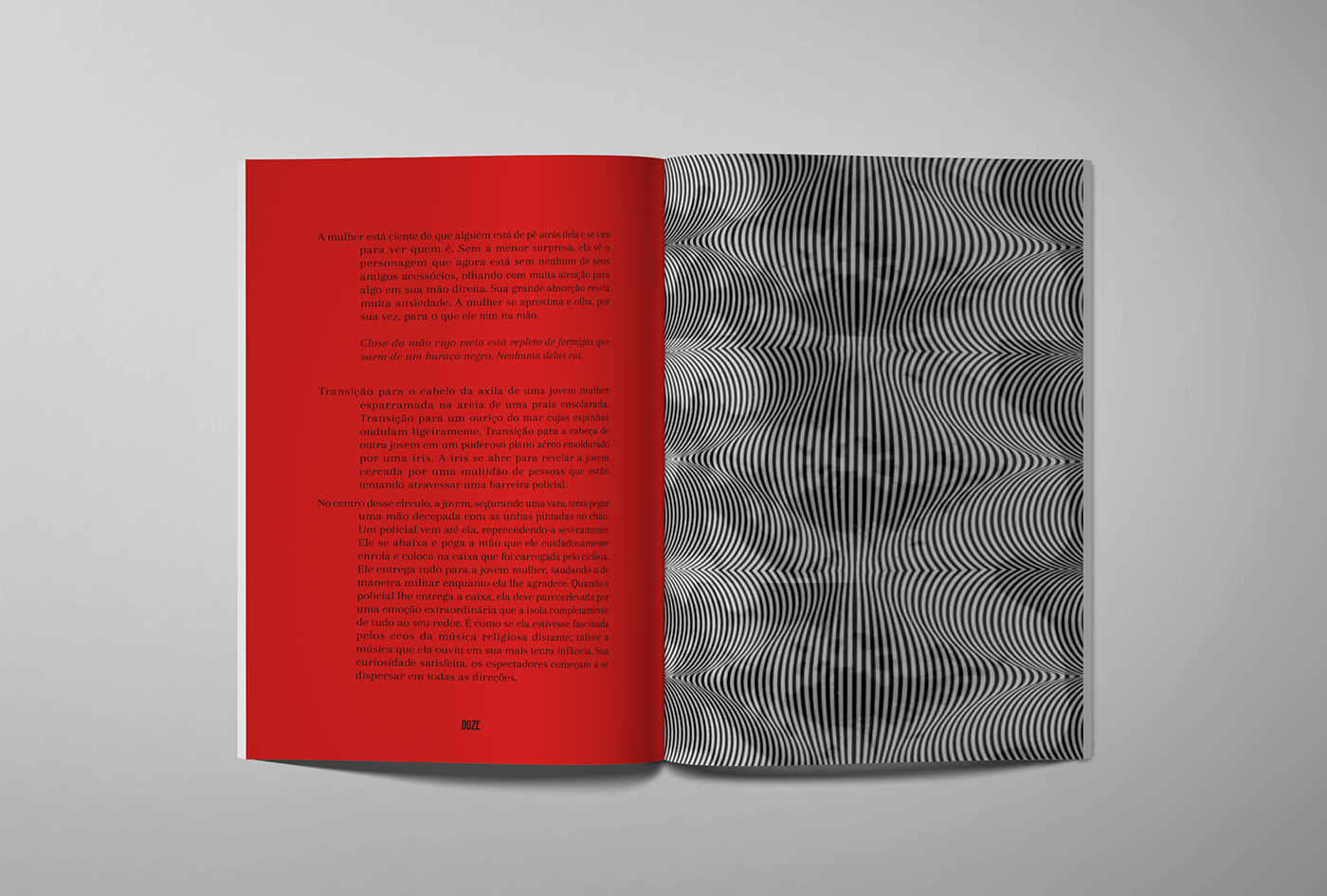 design gráfico design editorial surrealismo un chien andalou Livro book op art