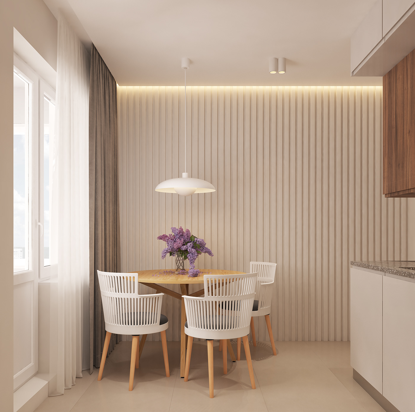CGI dining dining room interior design  interiordesign kitchen kitchen design kitchendesign Render visualization