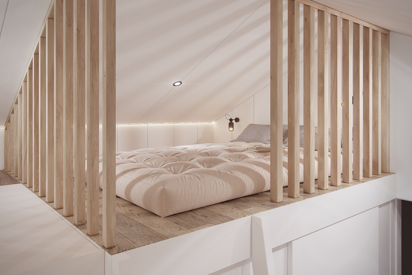 3ds max architecture interior design  Smallhouse Swedish visualization vray