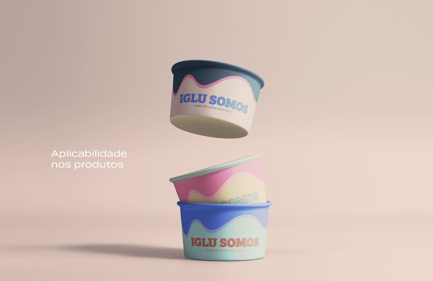 acai brand graphic design  ice cream marca milkshake posicionamento positioning rebranding Selos