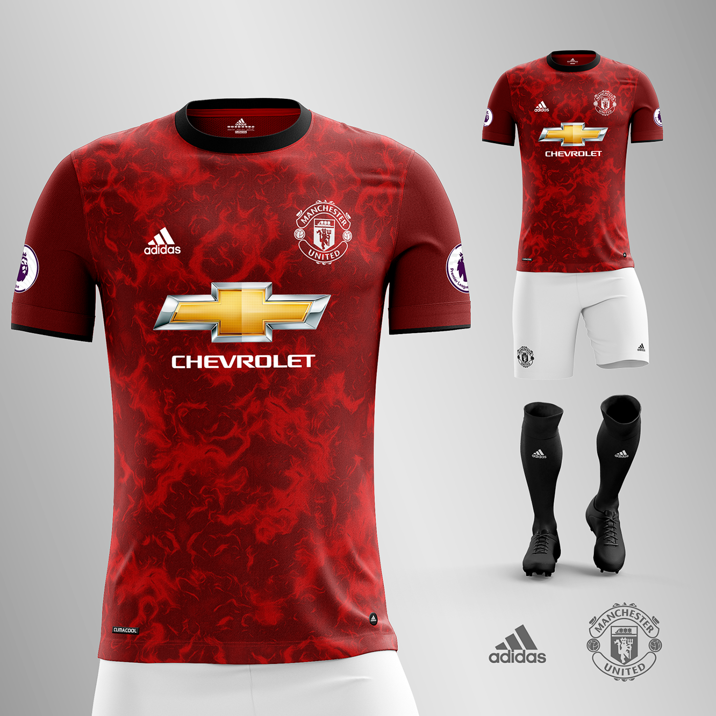 New Man United Kit 21/22 / Manchester United 21-22 Home Kit Leaked