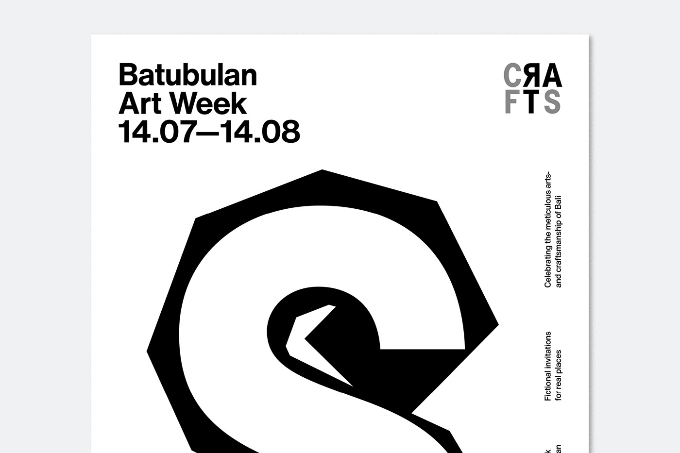 bali art poster series design Travel Custom week