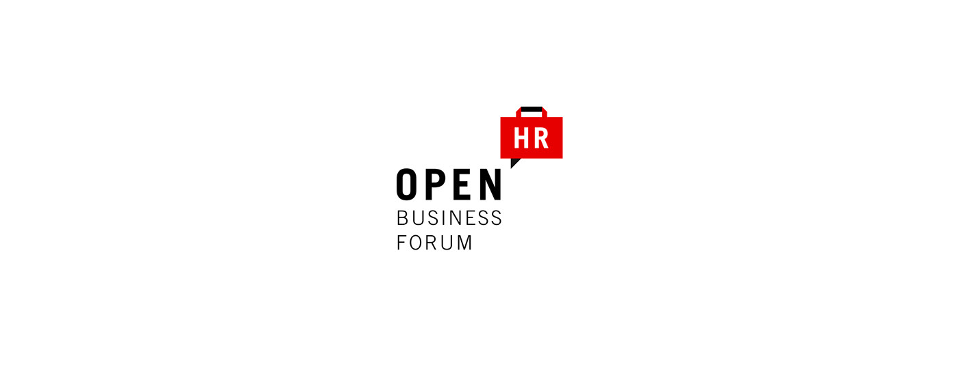 Adobe Portfolio open HR business forum logo Logotype business card bussinesscard folder identity Stationery training