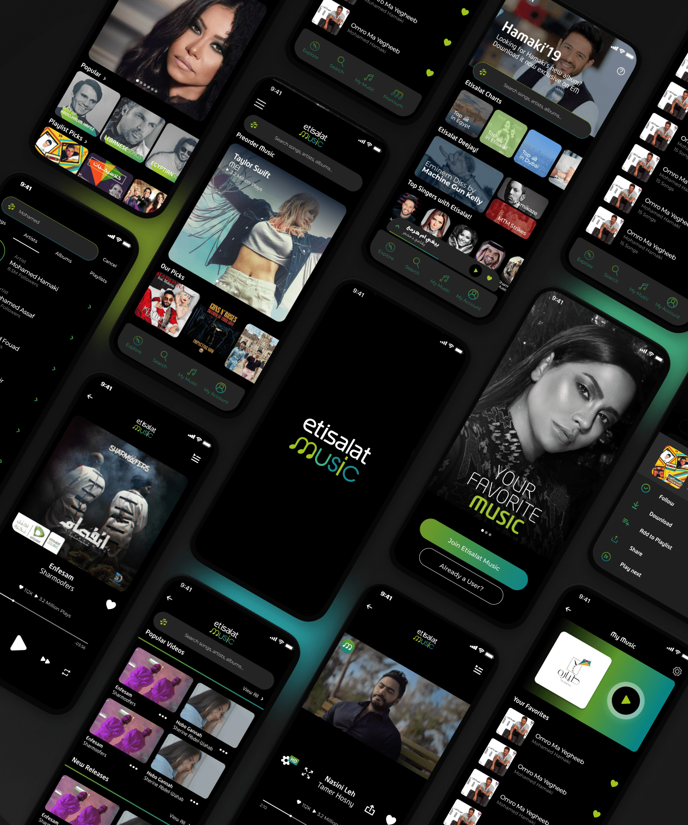 egypt Figma mobile Mobile app music app player ui design ui ux UI/UX UX design