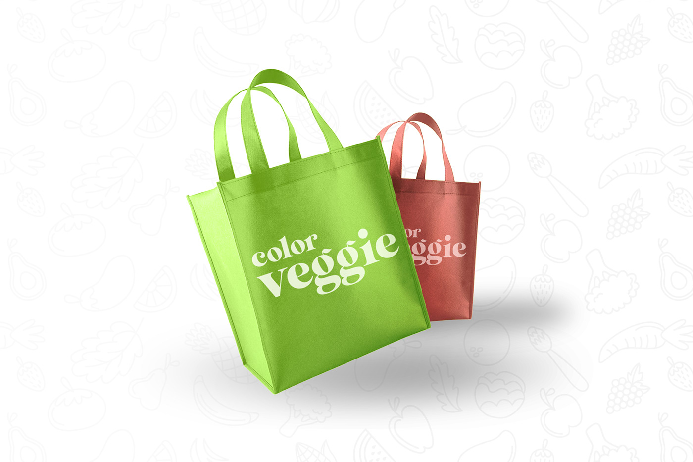 brand branding  burger design eco graphic green identidad Veggie visual