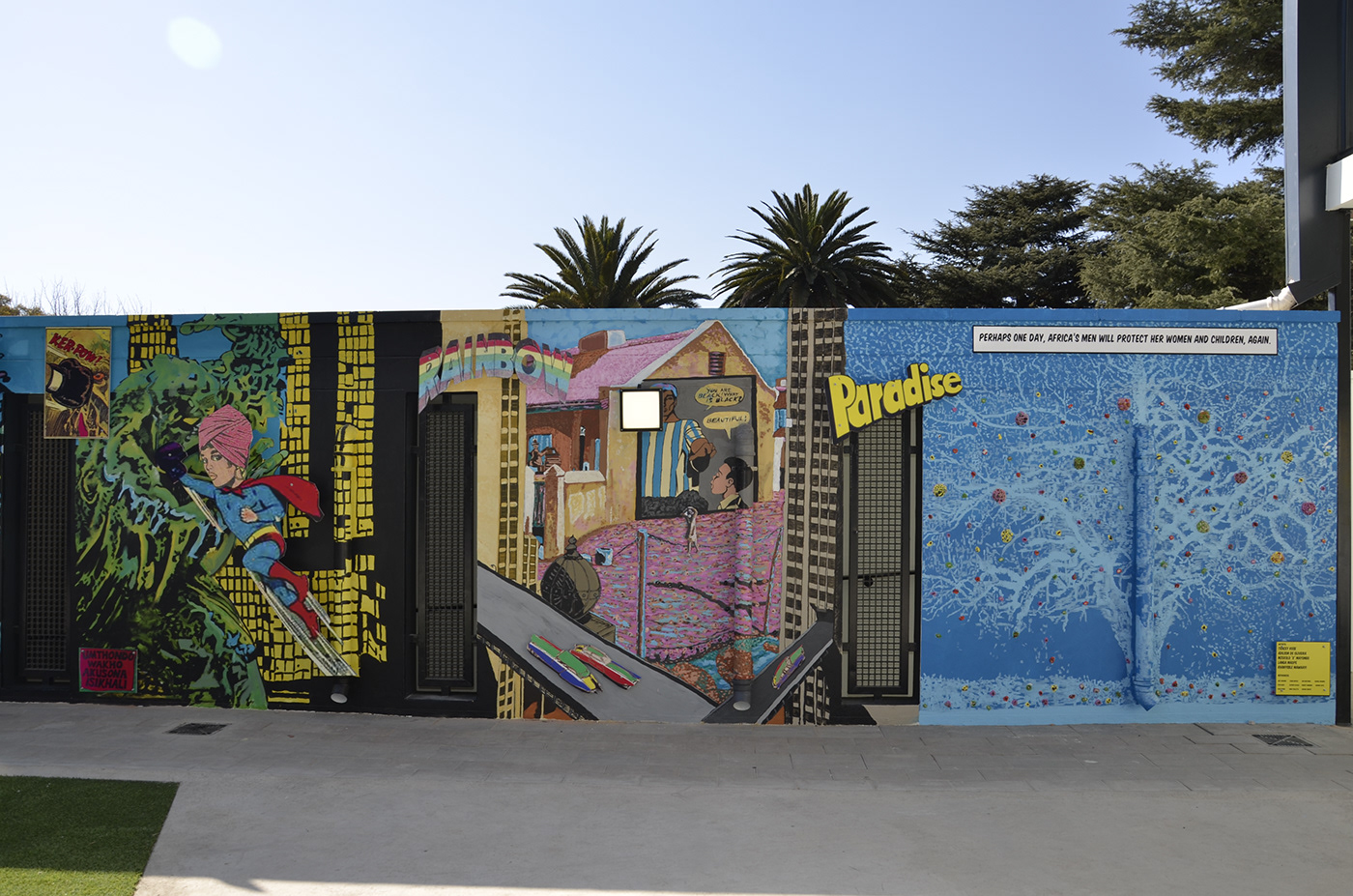 artists artwork comics design Exhibition  Graffiti magolide collective Mural streetart tracey rose