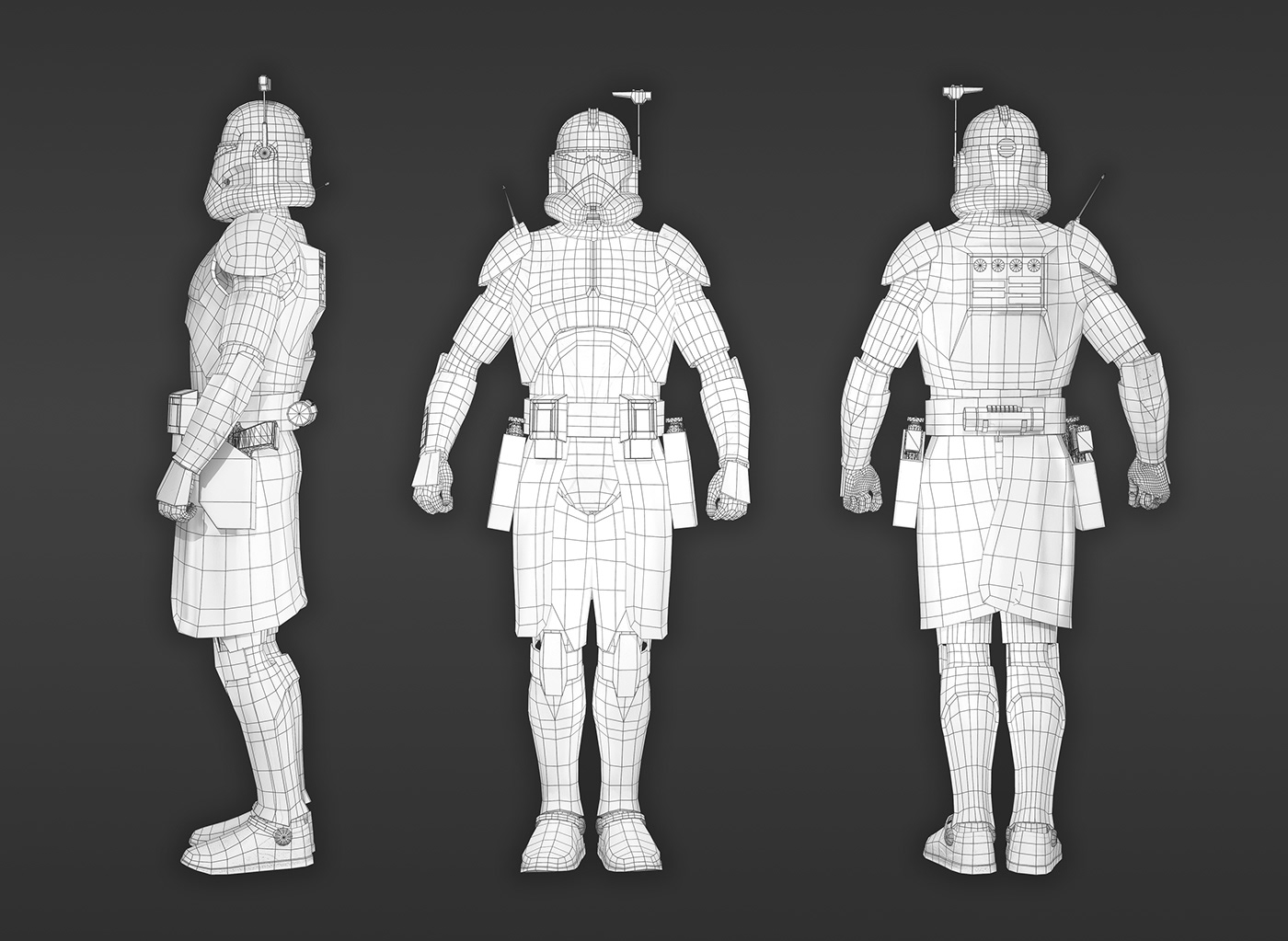 3D 3dsmax cgartist Character gamedesign modeling Starwars texturing Zbrush