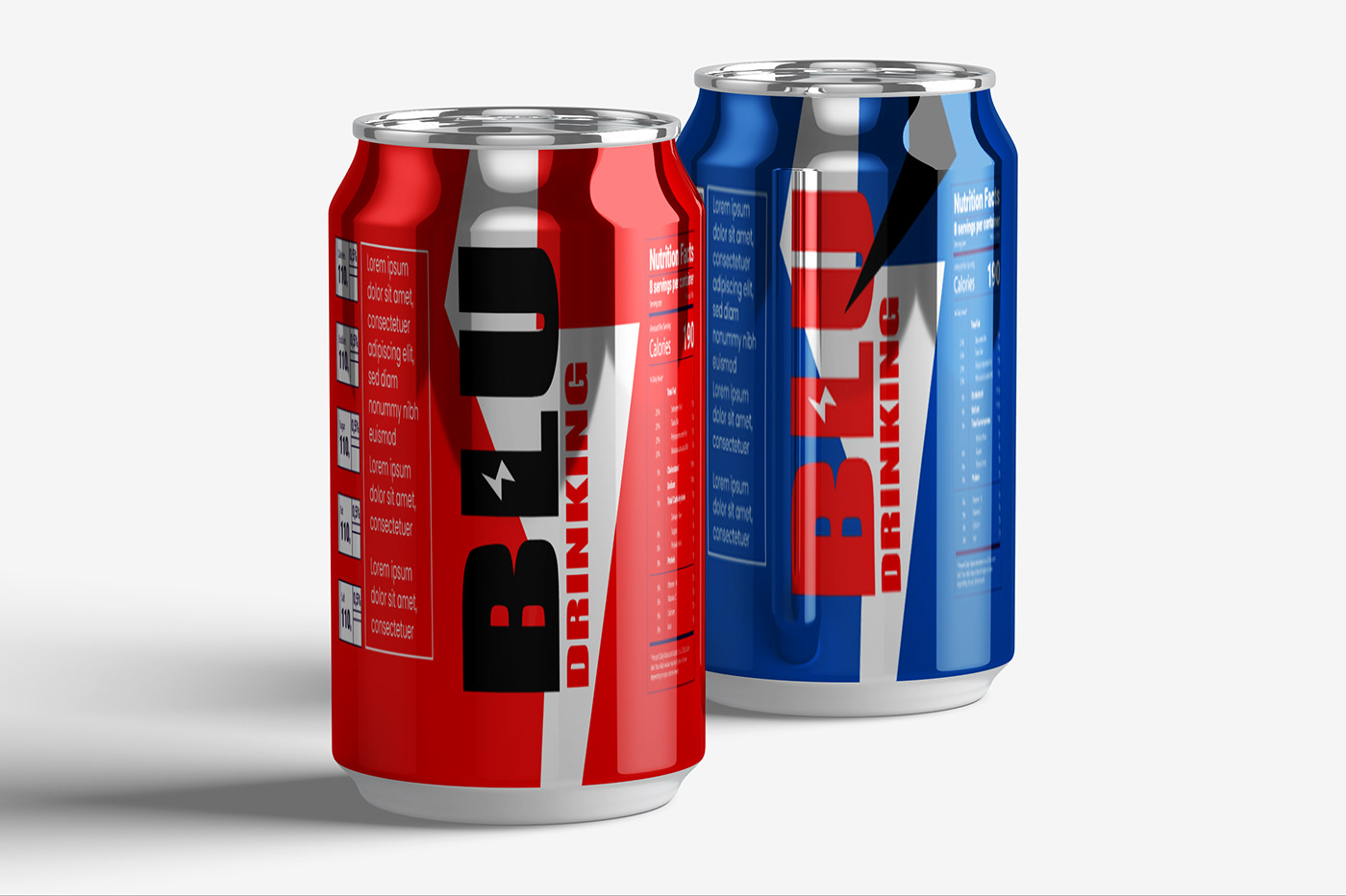 Label bottle drink beer soda can beverage Packaging Mockup packaging design