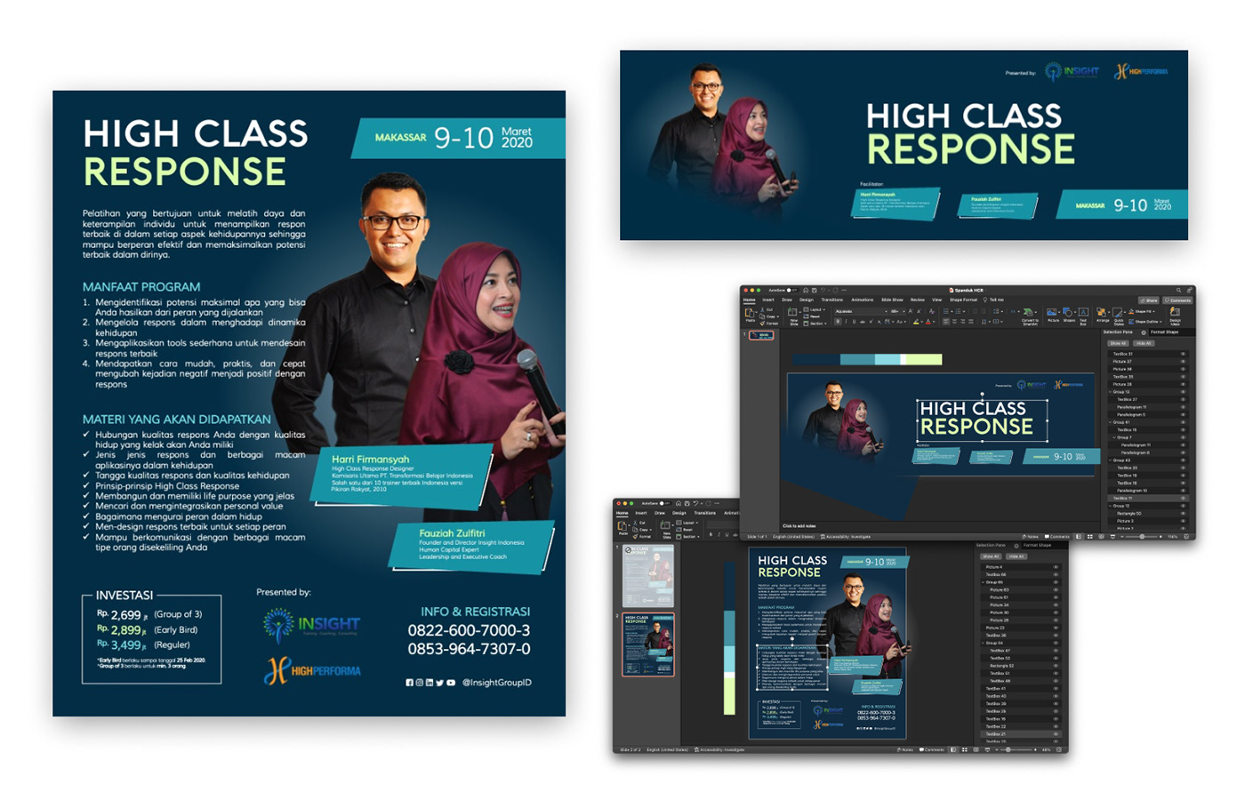 banner banner design brochure coaching design Event flyer Graphic Designer muslim NLP