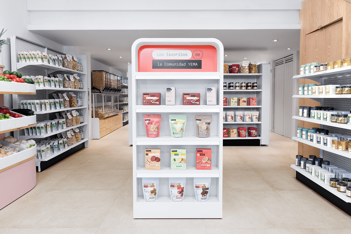 interior design  Retail store Supermarket system visual