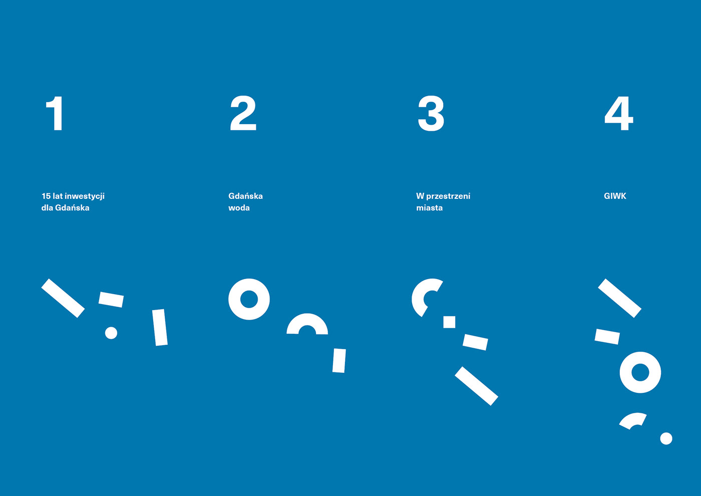 anniversary blue Exhibition  objects Space  water wystawa identity logotyp graphic design 