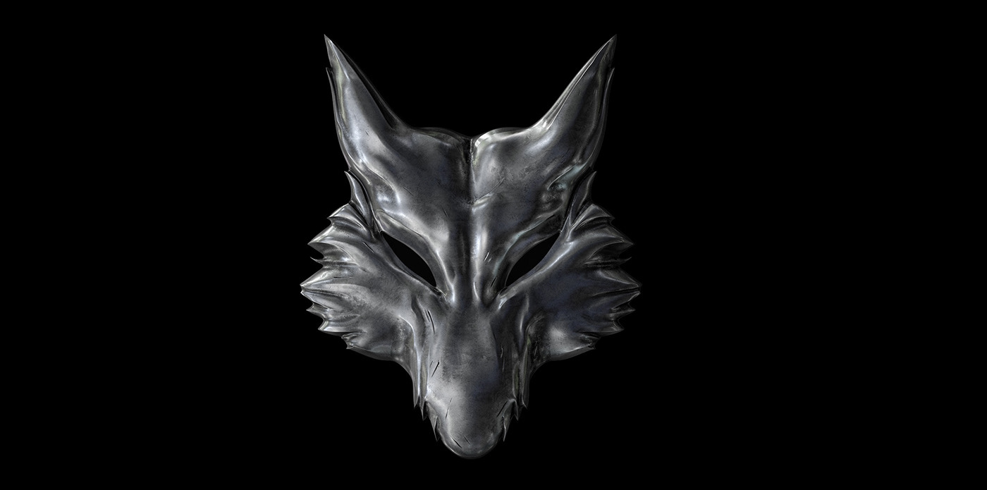 game book design wolf sculpture logo typography   creative content 3D