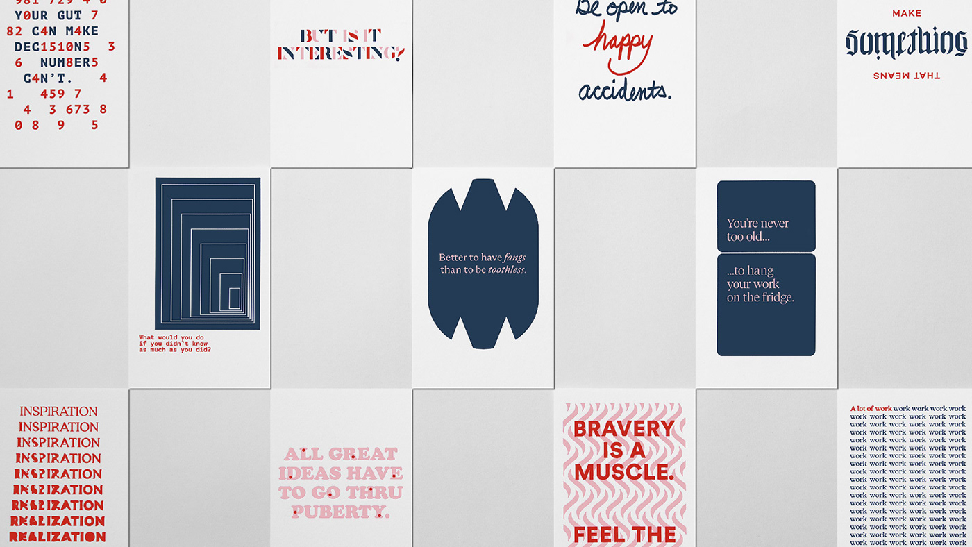Holiday ILLUSTRATION  Layout letterpress print type typography  