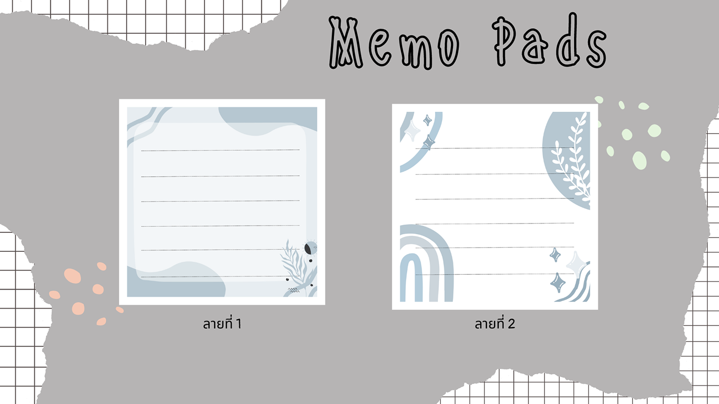 memo pads notepad design Office Supplies paper print paper products
