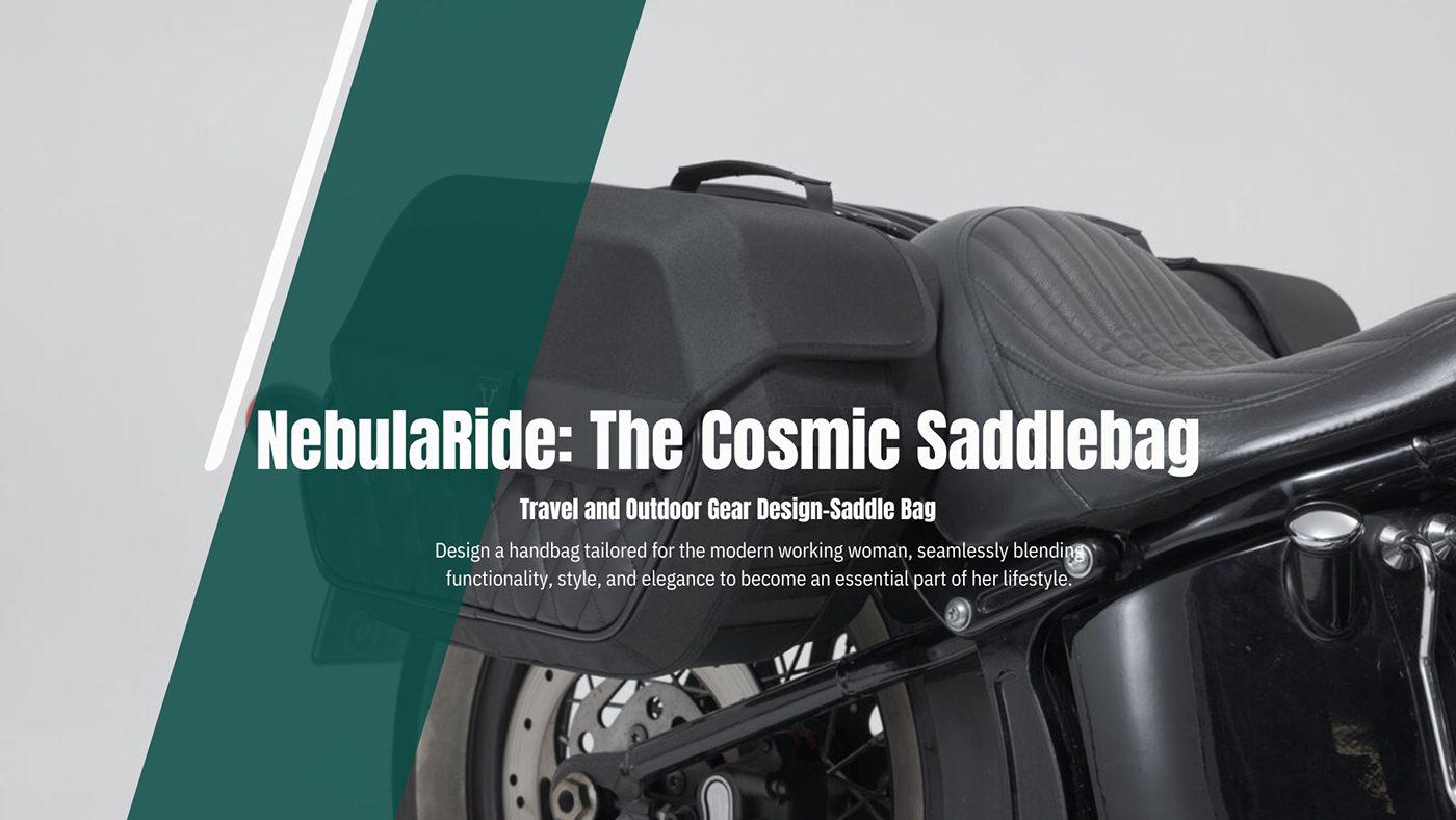 saddle bag bagdesign design accessories accessory design Fashion  Photography  Harley-Davidson saddlebag