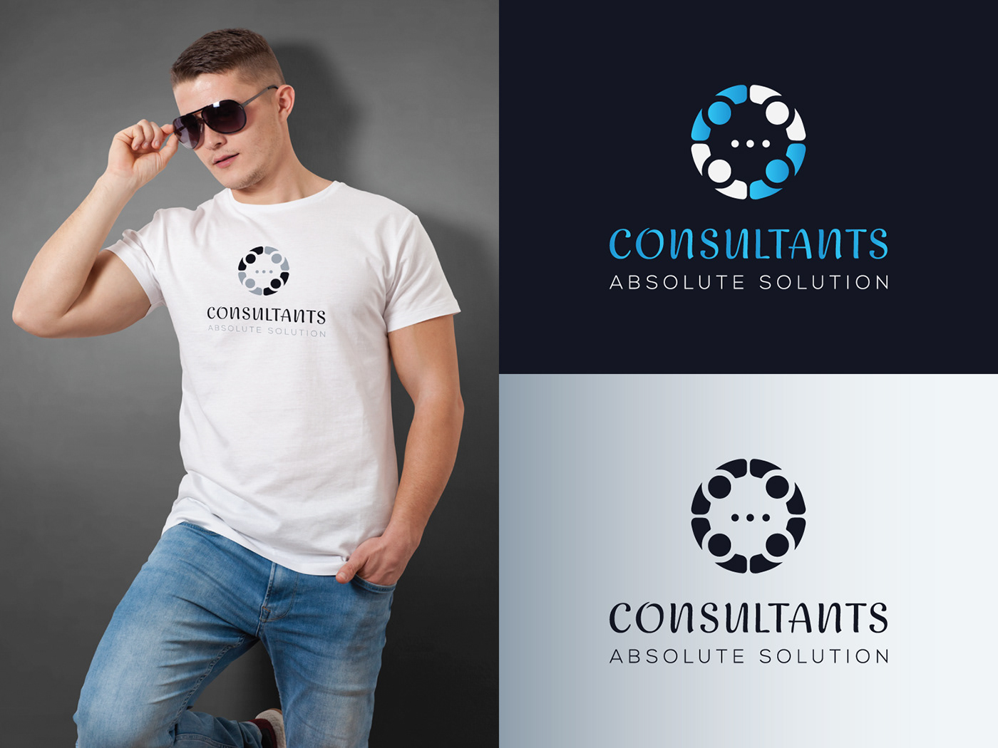 consulting logo consultants consult logo design corporate business group team work professional