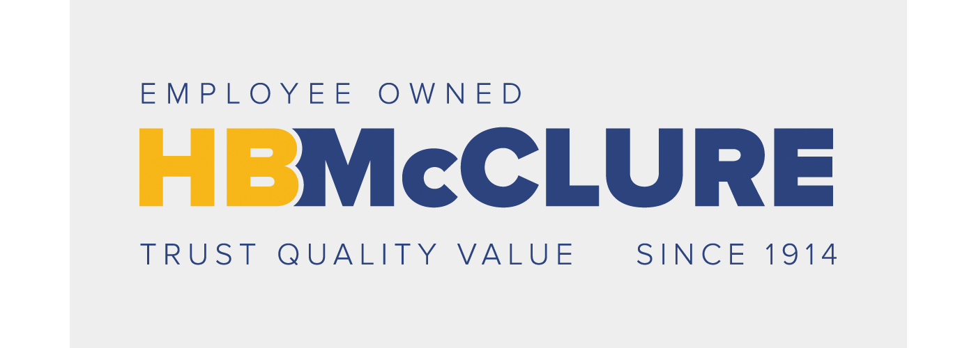 rebranding logo design brand identity hb mcclure HVAC company redesign Signage Icon