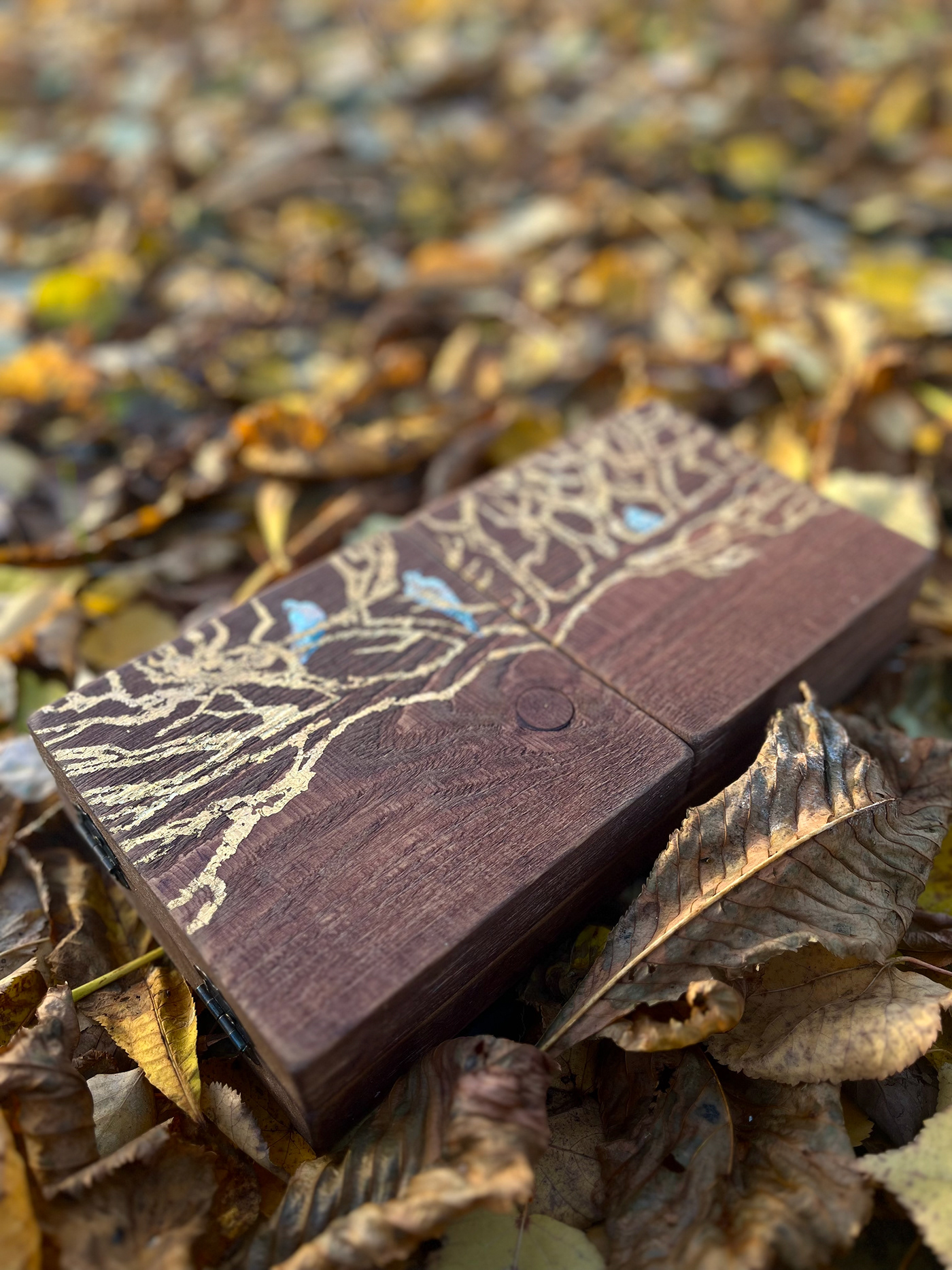book handmade acrylic wood