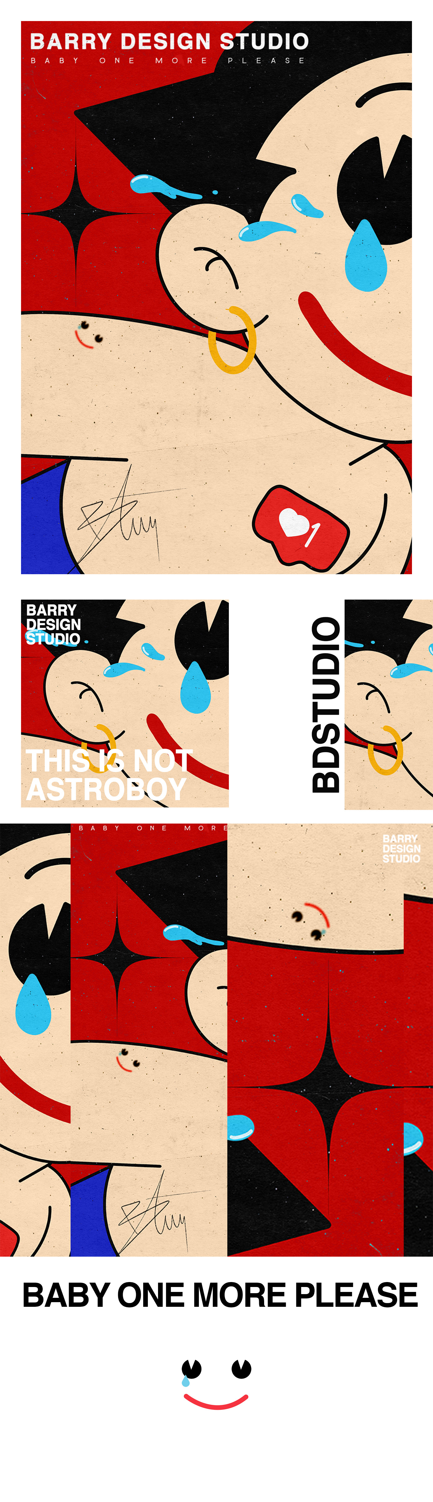 Astroboy comics graphic graphic design  helvetica illustration.illustrator Pop Art Poster design.poster sad social