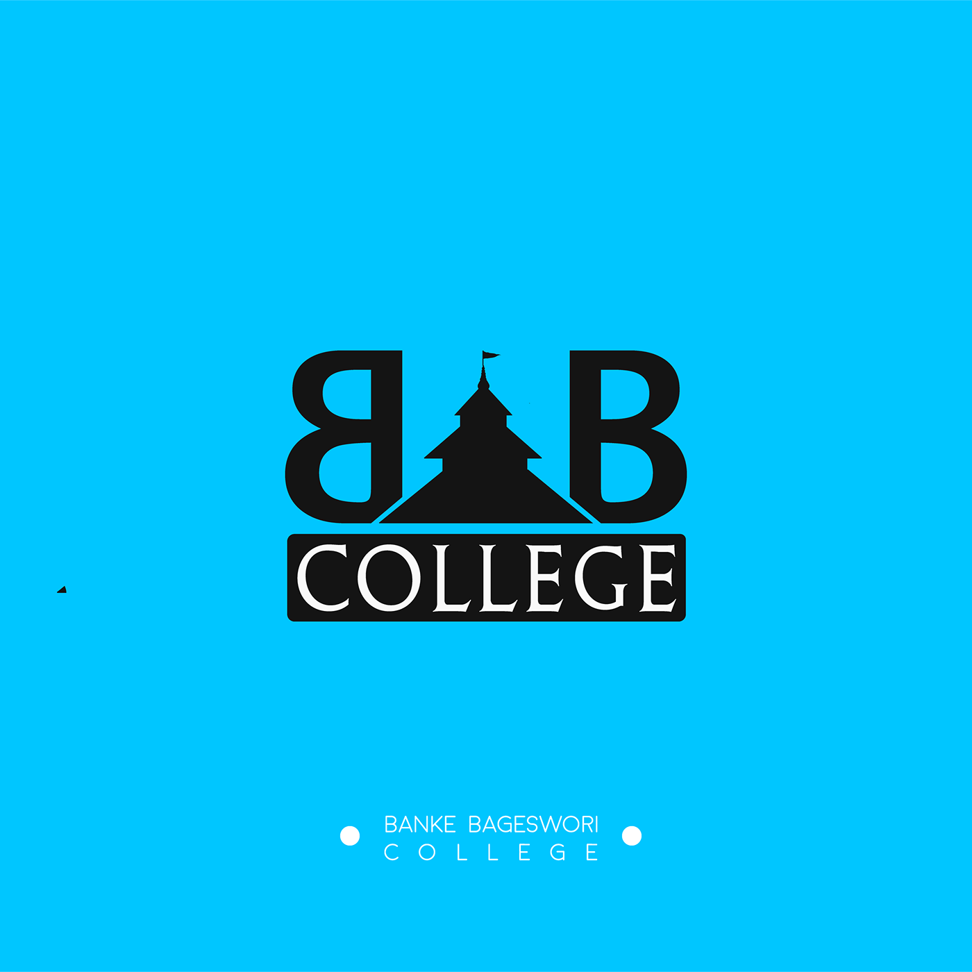 Banke Bageswori College college logo tribhuwan university nepali designer Siddharth Belbase nepalgunj BBC