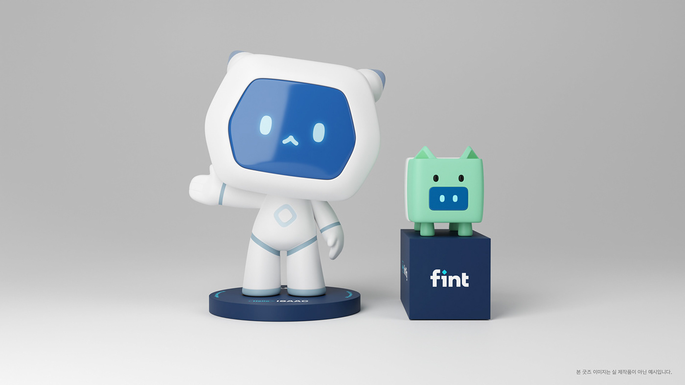 3D Character 3D Character Design ai Brand Design finance Character design  Fintech pig robot