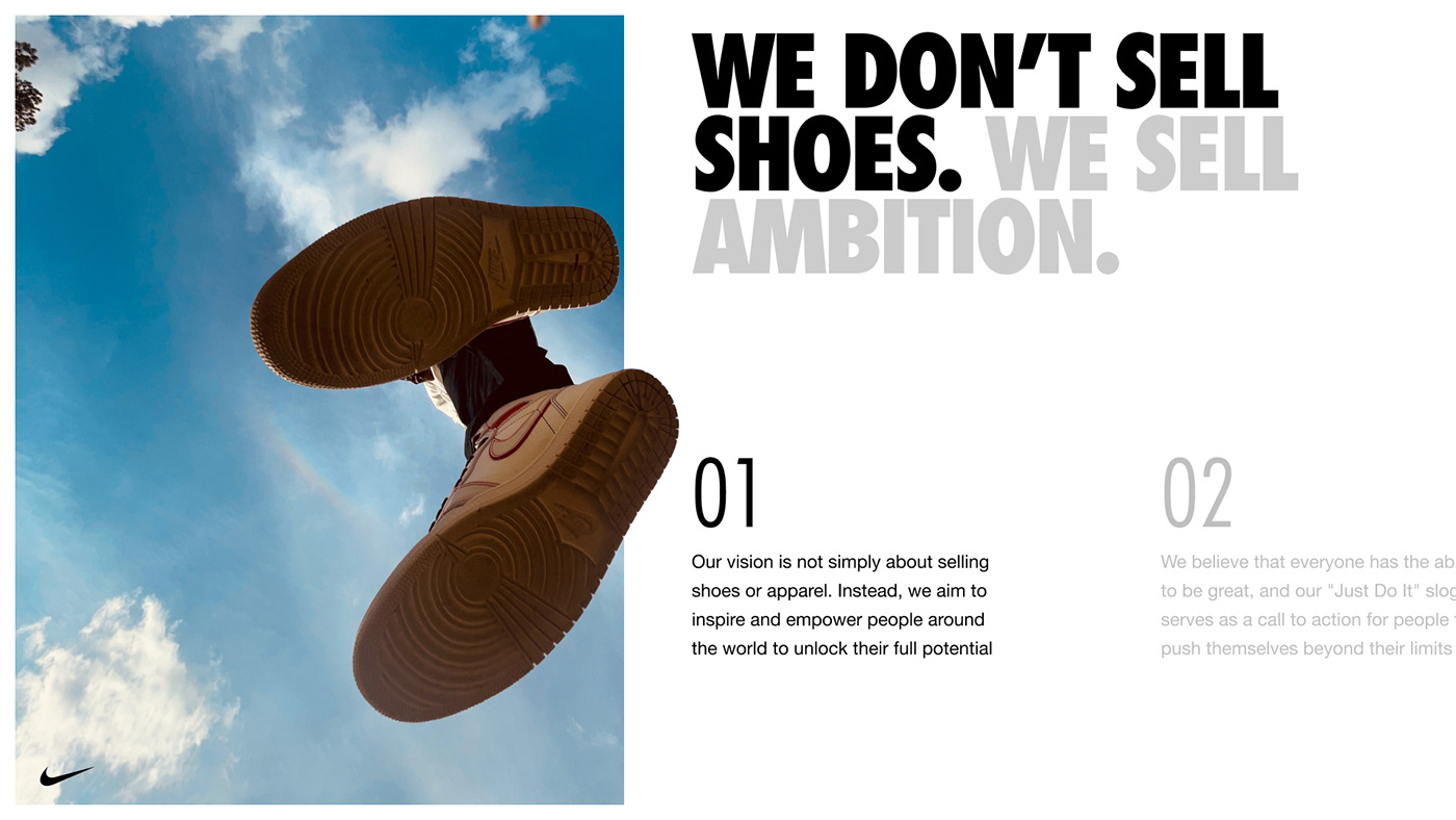 pitch deck Powerpoint presentation slides presentation design Nike
