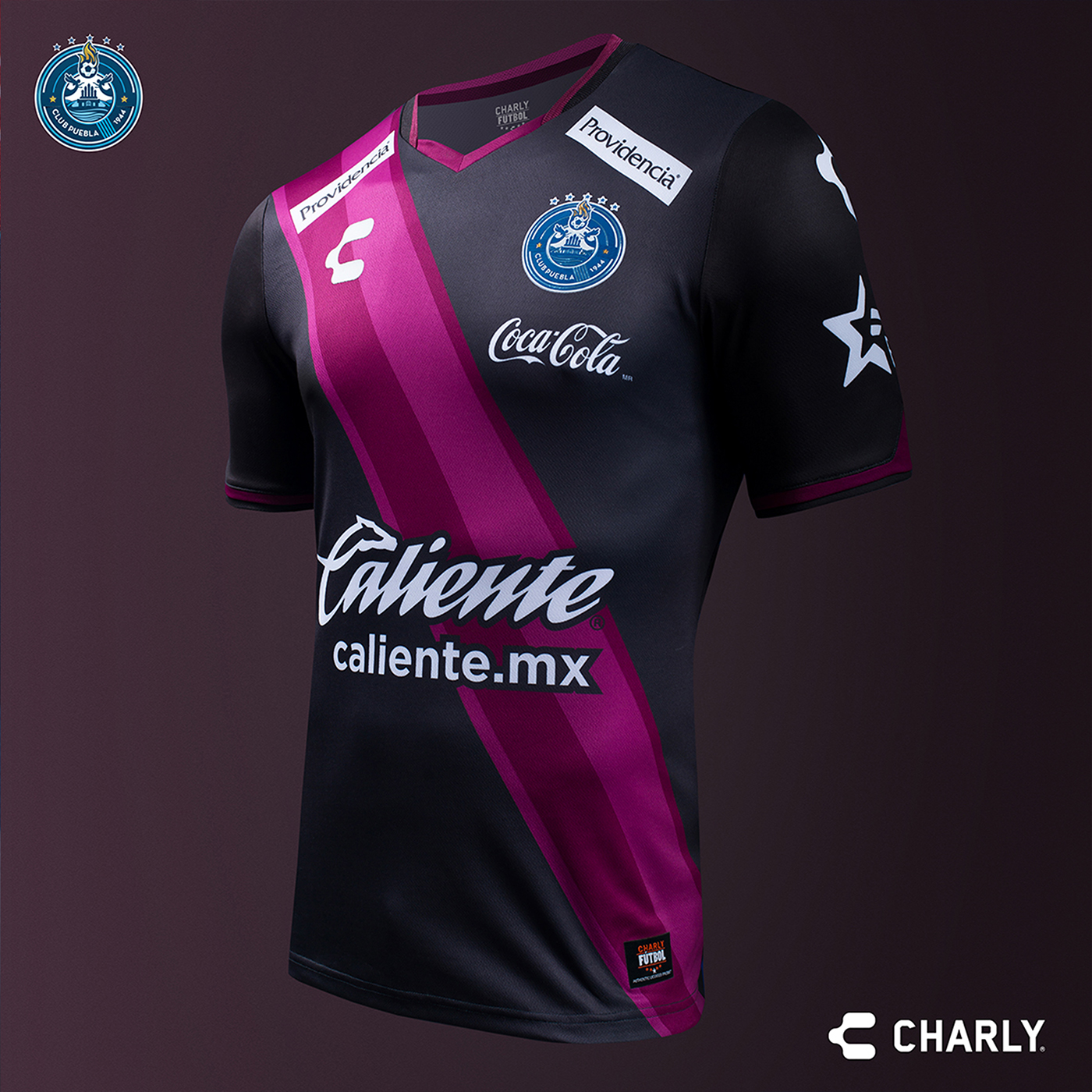 Jersey Original Charly Puebla Soccer Liga Mexicana De Futbol 