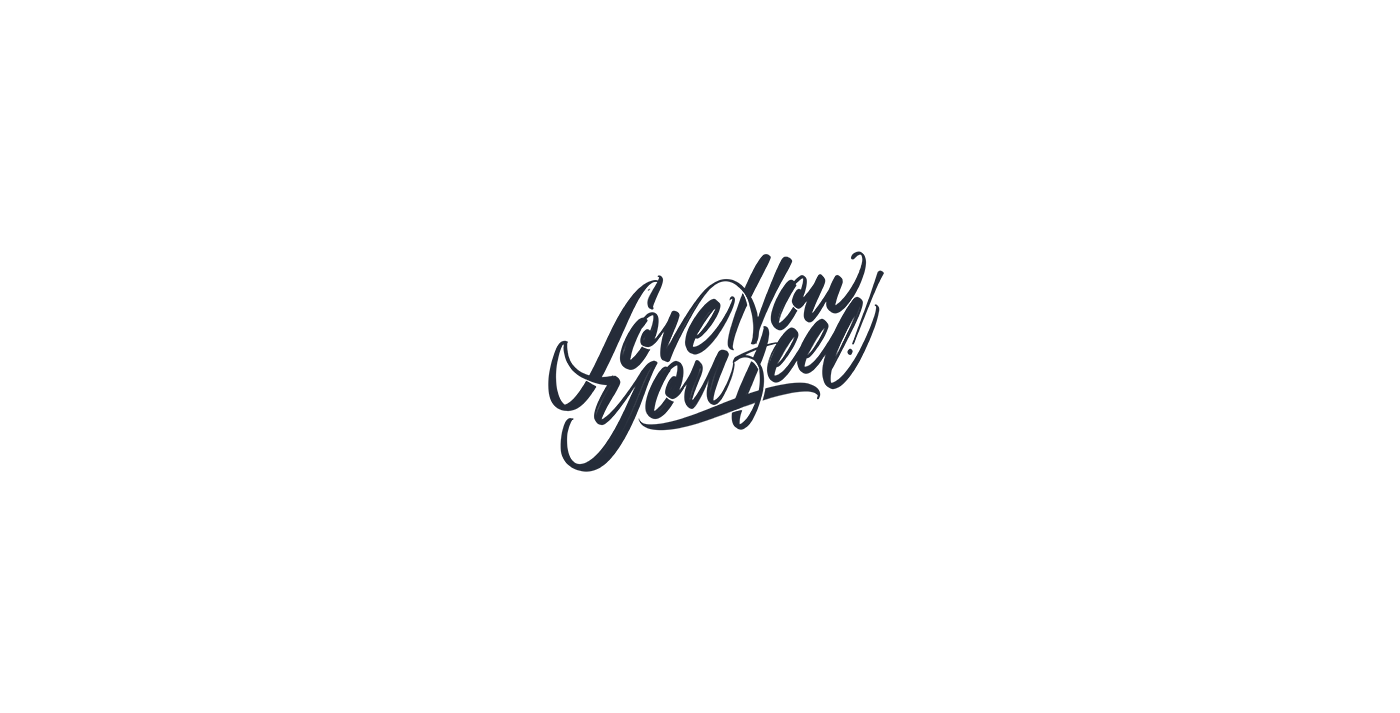 lettering typography   handmade logo Logotype Script Calligraphy  