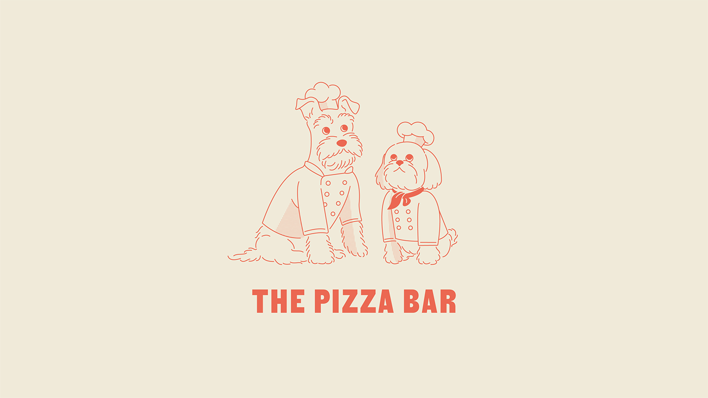 artisanal pizza branding  Character design  Food  identity menu modern italian inspired Pizza restaurant