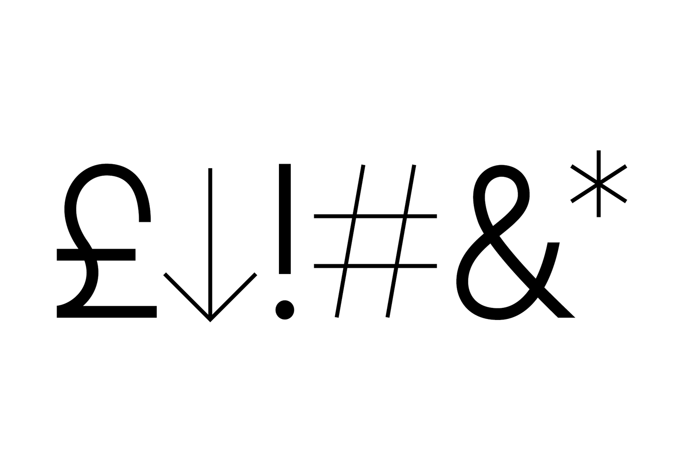 Typeface Oatmeal sans serif typography   font
