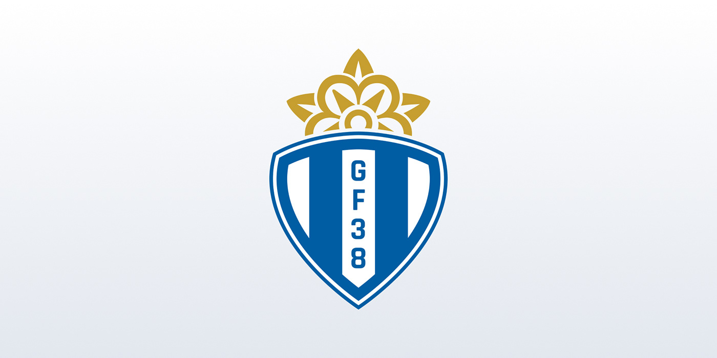brand identity football france ligue2 Logo Design logos Logotype soccer sports football design