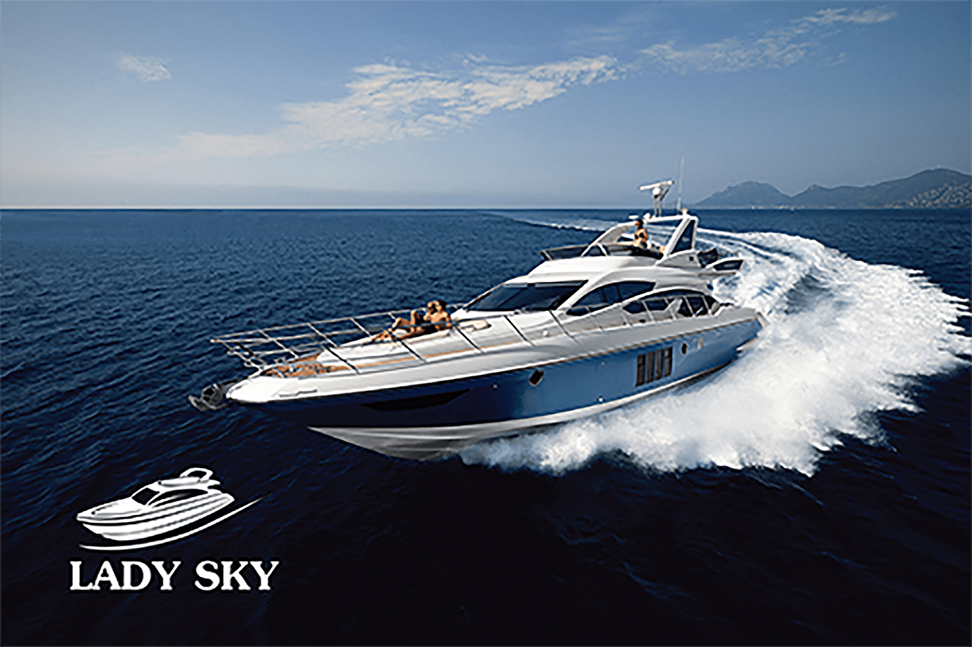 Boat Logo Lady Sky Logo