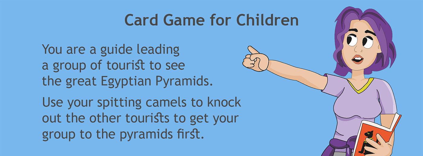 board game camel card card design Character Children Game children illustration game design  ILLUSTRATION  Packaging