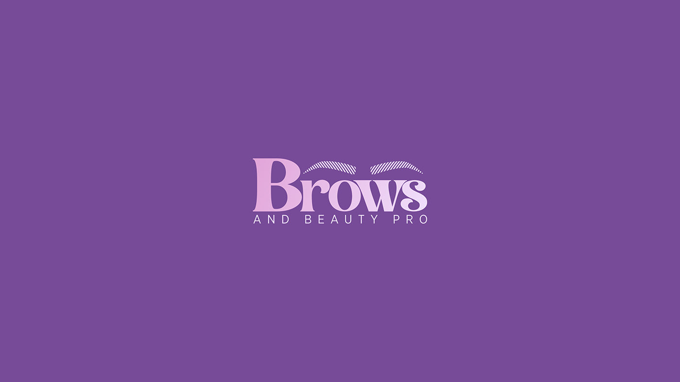 beauty beauty identity brows immohitdhiman logo identity