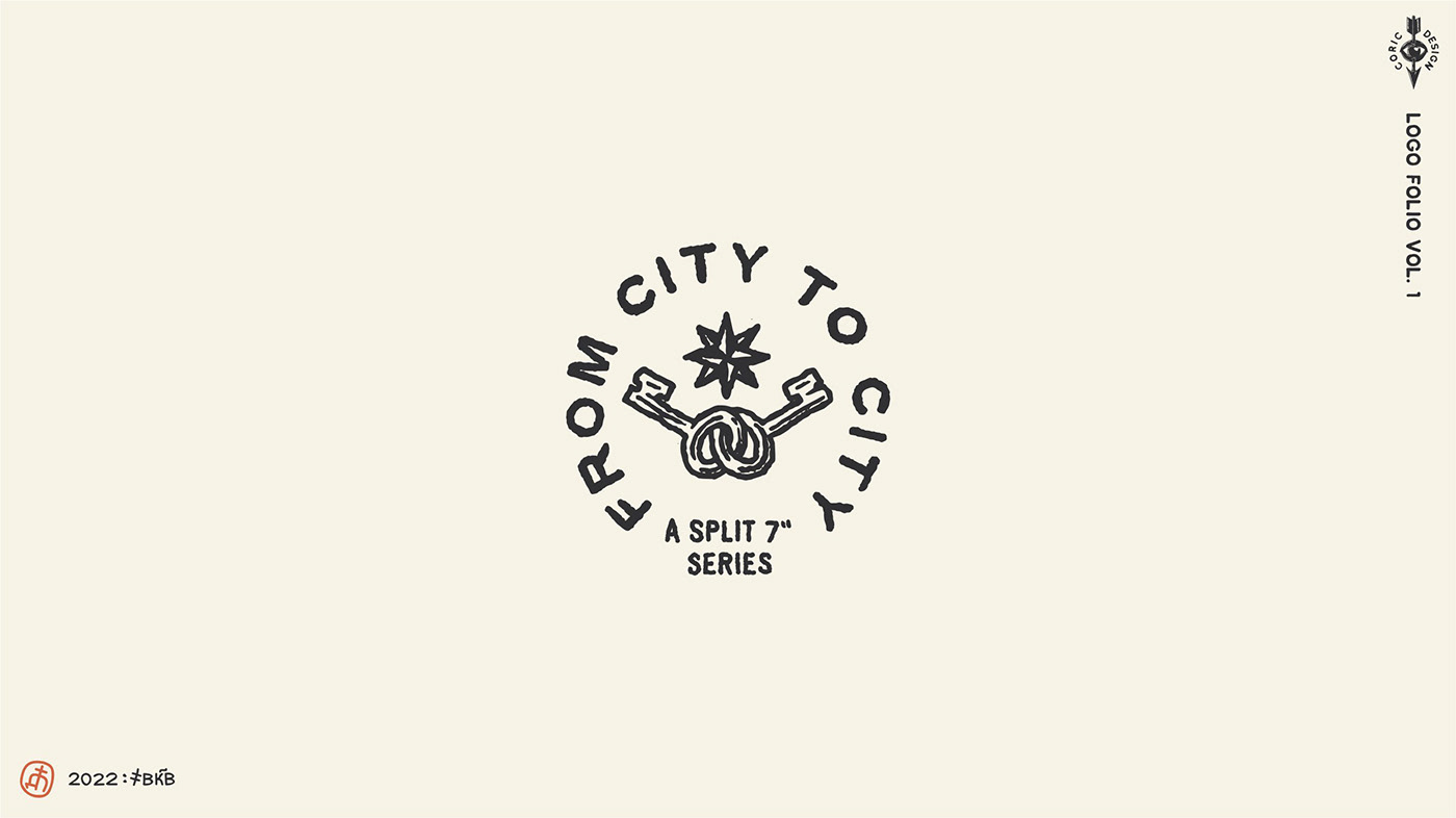 Logo Design for From City to City Vinyl Collection by 30 Something Records