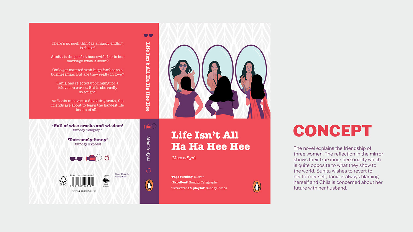 book book cover cover design editorial ILLUSTRATION  indian culture Layout penguin books print women