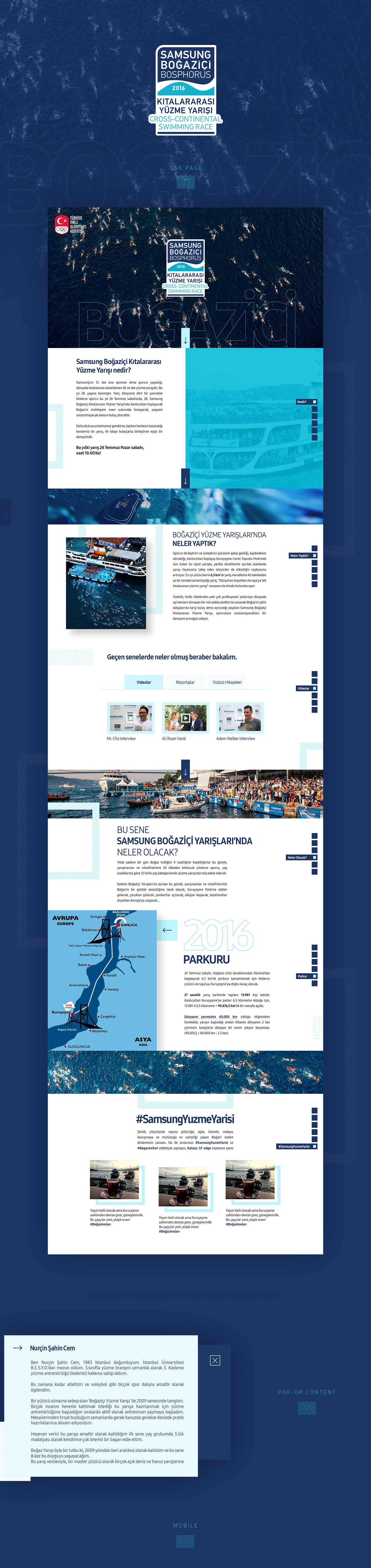 Samsung One Page web site bosphorus Samsung Bosphorus Cross-Continental swimming race